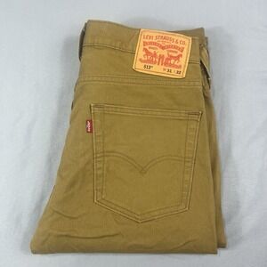 Levi's Men Jeans Slim Straight - Tan